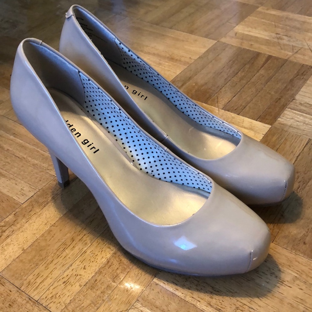 Madden Girl Beige Heels